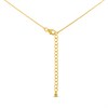 Hot Diamonds Gold Blossom 18ct Gold Plated Necklace - J0313 Alternative Image