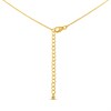 Hot Diamonds Gold Blossom 18ct Gold Plated Necklace - J0314 Alternative Image