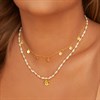Hot Diamonds 18ct Gold Plated Calm Lunar Necklace - J0325 Alternative Image