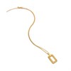 Hot Diamond 18ct Gold Plated Radiant Necklace - J0326 Alternative Image