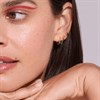 Hot Diamonds Gold 18ct Gold Plated Diamond Revive Malachite Teardrop Stud Earrings - J0329 Alternative Image