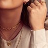 Hot Diamonds Gold 18ct Gold Plated Diamond Hope Halo Necklace - J0330 Alternative Image