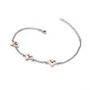 Hot Diamonds DL572 Silver And Rose Gold Plated Elegant Bracelet - J0402 Alternative Image