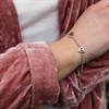 Hot Diamonds DL572 Silver And Rose Gold Plated Elegant Bracelet - J0402 Alternative Image