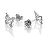 Hot Diamonds DE332 Silver Butterfly Stud Earrings - J0417 Alternative Image