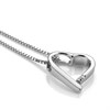 Hot Diamonds DP525 Just Add Love Silver Heart Necklace - J0425 Alternative Image