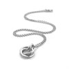 Hot Diamonds DP648 Silver Three Circles Necklace - J0427 Alternative Image