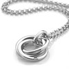 Hot Diamonds DP648 Silver Three Circles Necklace - J0427 Alternative Image