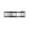 Tungsten Resin And Cubic Zirconia Ring- 8mm - J0917 Alternative Image