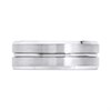 Tungsten Centre Groove Ring- 8mm - J0919 Alternative Image