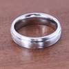 Cobalt Double Line 6mm Band Ring - J1202 Alternative Image