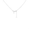 Diamonfire Teardrop Pink Zirconia Pendant P5281 - J3158 Alternative Image