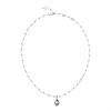 GUESS UBE03391RH Crystal Logo Necklace - J42237 Alternative Image