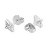 Guess UBE03331RH Silver Tone Star Earrings - J42280 Alternative Image