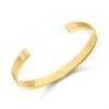 Guess UMB04447YGL Gold Tone Brushed C Bangle - J42286 Alternative Image