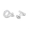 Guess UBE03173RH Circle Lights Stud Earrings - J42320 Alternative Image