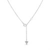 GUESS JUBN03264JWRHT/U Silver Tone Cry Infinity Necklace - J42357 Alternative Image