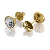 GUESS UBE02159YG Gold Tone Crystal Stud Earrings - J42439 Alternative Image