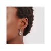 DKNY 60483491-NY0 Logo Drop Earrings - J46137 Alternative Image