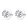 DKNY 60483551-5ZU Logo Crystal Stud Earrings - J46138 Alternative Image