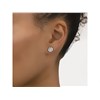 DKNY 60483551-5ZU Logo Crystal Stud Earrings - J46138 Alternative Image