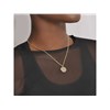 DKNY 60559653-887 Gold Tone Token Necklace - J46141 Alternative Image