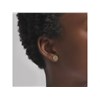 DKNY 60559681-887 Gold Tone Token Stud Earrings - J46142 Alternative Image