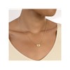 DKNY 60559646-887 Gold Tone Crystal Necklace - J4651 Alternative Image