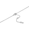 Fossil JFS00467998 Silver Cubic Zirconia Key And Heart Necklace - J4880 Alternative Image