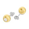 Fossil JA7251710 Gold-Tone Brass Stud Earrings - J49386 Alternative Image