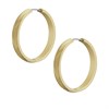 Fossil JF04538710 Gold Tone Hoop Earrings - J49403 Alternative Image