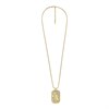 Fossil JF04625710 Gold Tone Stone Set Minnie Mouse Necklace - J49404 Alternative Image