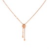 Calvin Klein K8YPN140200 Brill Rose Tone Crystal Necklace - J7269 Alternative Image