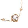 Radley RYJ3218 18ct Rose Plated Silver Heart Bracelet - J81131 Alternative Image