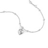 Radley RYJ3393S Silver Plated Heart Charm Station Chain Bracelet - J81157 Alternative Image