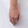 Radley RYJ3393S Silver Plated Heart Charm Station Chain Bracelet - J81157 Alternative Image