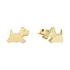 Radley RYJ1336S 18ct Gold Plated Dog Earrings - J81158 Alternative Image