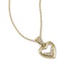 Radley RYJ2506S 18ct Gold Plated Stone Set Open Heart Necklace - J81161 Alternative Image