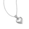 Radley RYJ2507S Silver Tone Stone Set Open Heart Necklace - J81162 Alternative Image