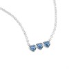 Radley RYJ2521 Silver Blue Triple Heart Necklace - J81181 Alternative Image