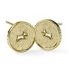 Radley RYJ1682S Gold Tone Dog Cut Out Stud Earrings - J81207 Alternative Image