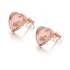 Radley RYJ1066 Rose Plated Silver Heart Stud Earrings - J8132 Alternative Image