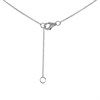Little Star Silver Open Heart Children's Necklace - J83149 Alternative Image