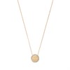 Michael Kors MKJ6178710 Logo Pavé Gold Tone Disc Necklace - J94143 Alternative Image