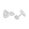 Michael Kors MKC1243AN040 Silver Heart Stud Earrings - J94158 Alternative Image