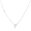 Michael Kors MKC1244AN040 Silver Heart Necklace - J94159 Alternative Image