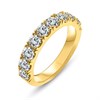 Blossom 9ct Gold Lab Grown Diamond Half Eternity Ring - 1.5ct - L40012 Alternative Image