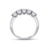Blossom 9ct White Gold Lab Grown Diamond Five Stone Ring - 3/4ct - L40013 Alternative Image