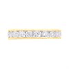 Blossom 9ct Gold 1 Carat Lab Grown Diamond Half Eternity Ring - L40019 Alternative Image