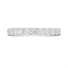 9ct White Gold Lab Grown Diamond 11-Stone Half Eternity Ring, 3/4ct - L40023 Alternative Image